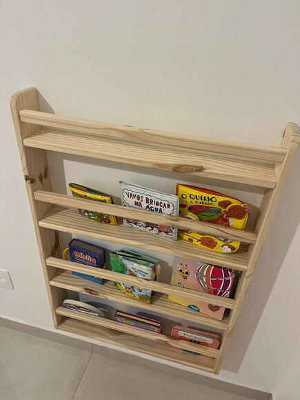 Estante Livreiro Montessori de Parede