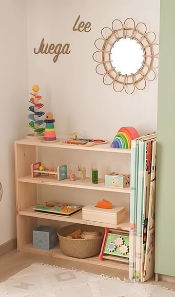 Estante Montessori 04 Níveis