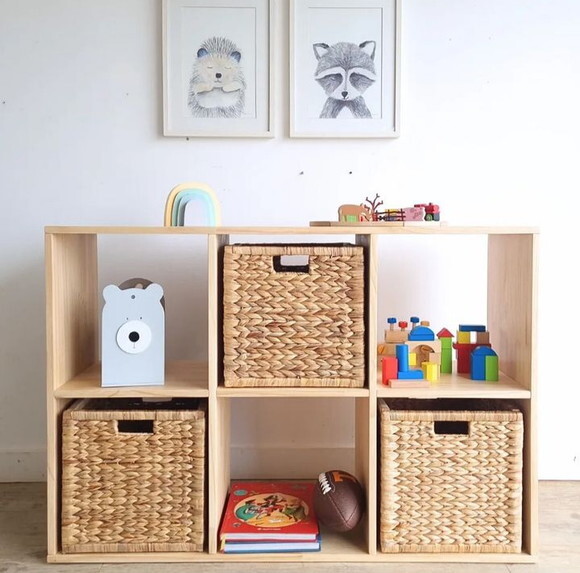 Estante Montessori 06 Divisórias (não Acompanha Cestos)