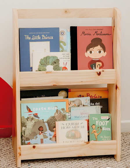 Estante Montessori Biblioteca