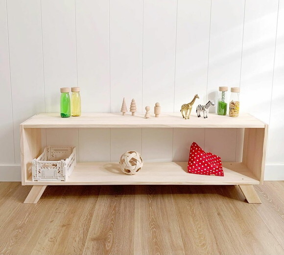 Estante Montessori de Chão com Pés