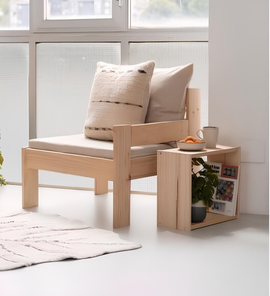 Mesa Cubo / 1 Nicho (kit 2 Peças)