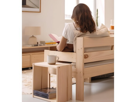 Mesa Cubo / 1 Nicho (kit 2 Peças)