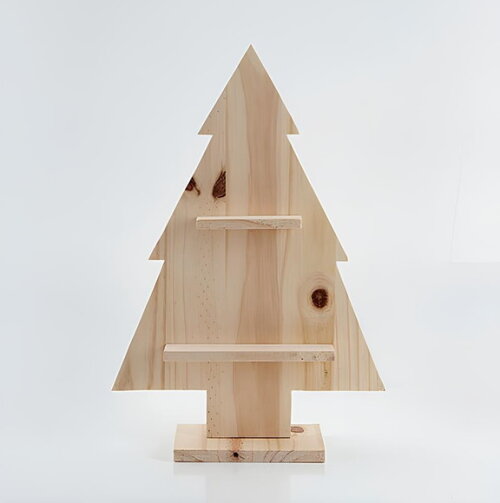 Árvore de Natal em Madeira Pinus 50 cm