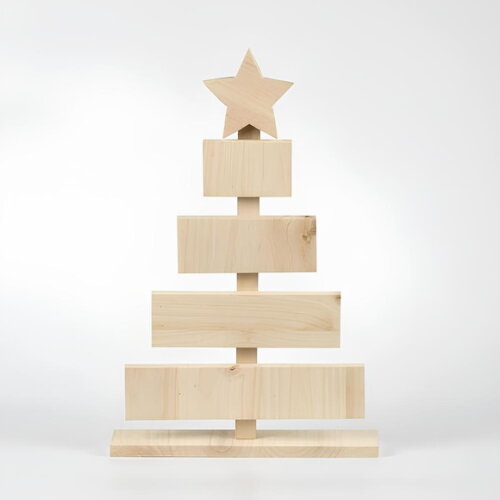 Árvore de Natal em Madeira Pinus 70 cm