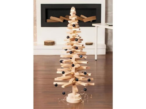 Árvore de Natal em Madeira Pinus 90 cm