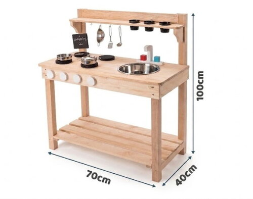 Cozinha Montessori de Lama / Fogão