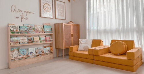 Estante Biblioteca Montessori 03 Prateleiras