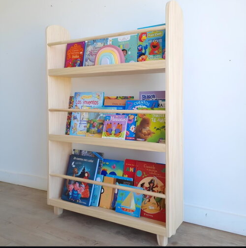 Estante Livreiro Montessori com Pés
