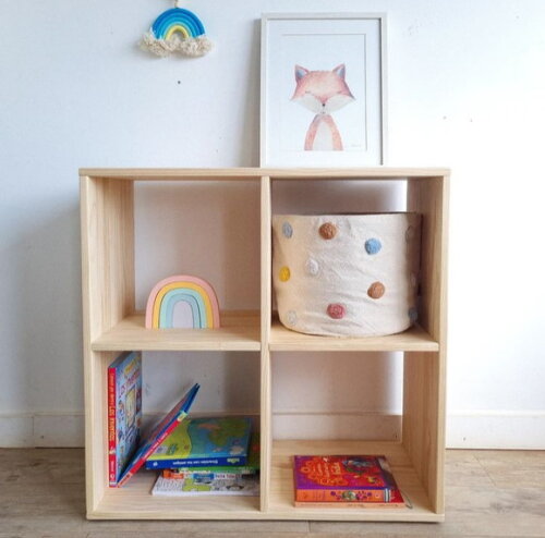 Estante Montessori 04 Nichos