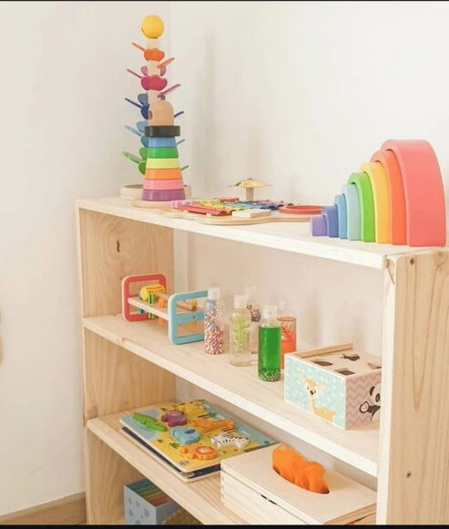 Estante Montessori 04 Níveis