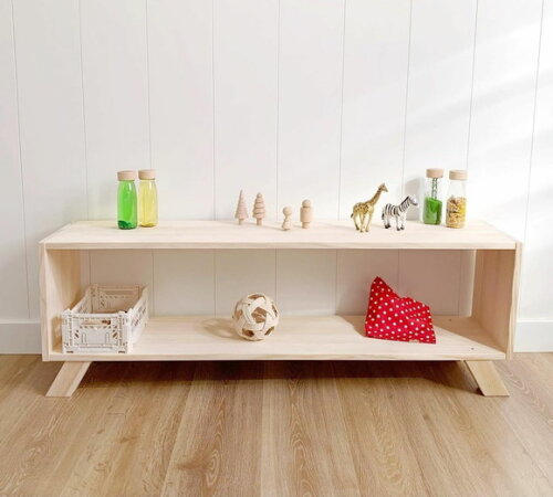 Estante Montessori de Chão com Pés