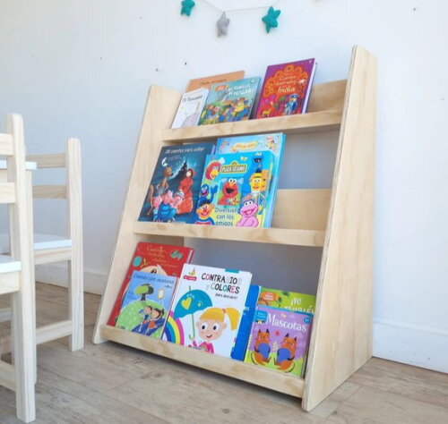 Estante Montessori Livreiro 03 Níveis
