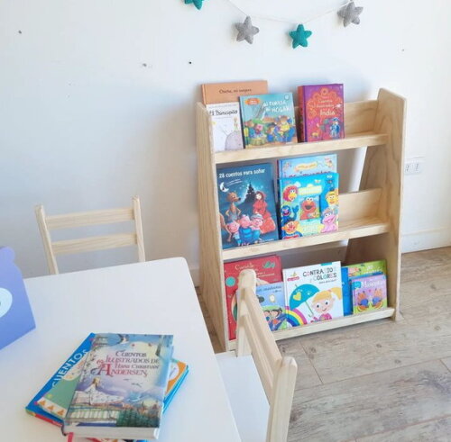 Estante Montessori Livreiro 03 Níveis