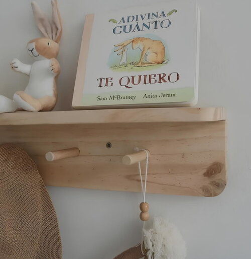 Kit Montessori 01 Livreiro + 01 Prateleira