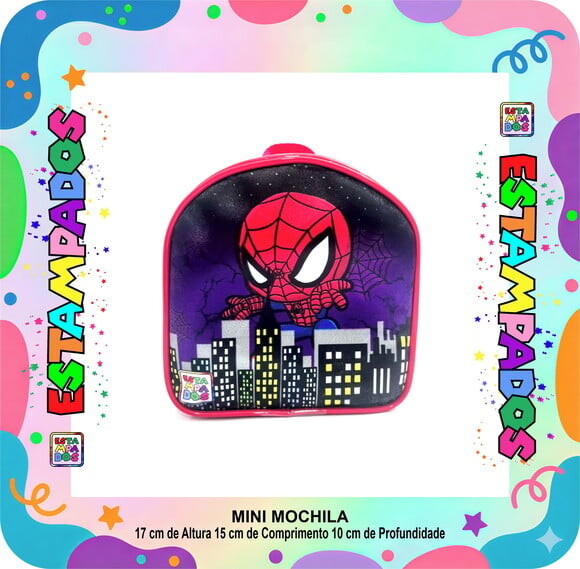 Homem Aranha Baby Mini Mochila Tam: P