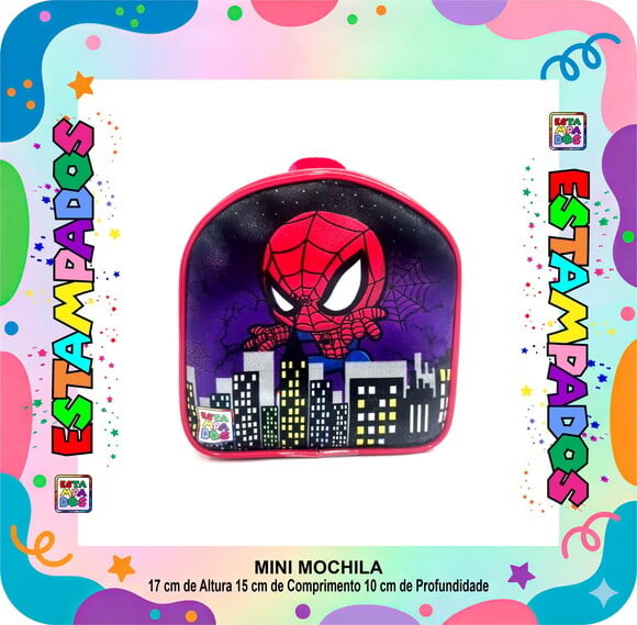 Homem Aranha Baby Mini Mochila Tam: P