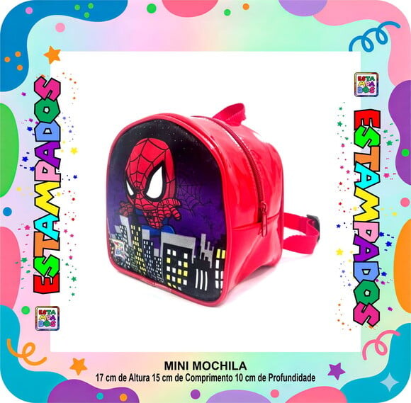 Homem Aranha Baby Mini Mochila Tam: P