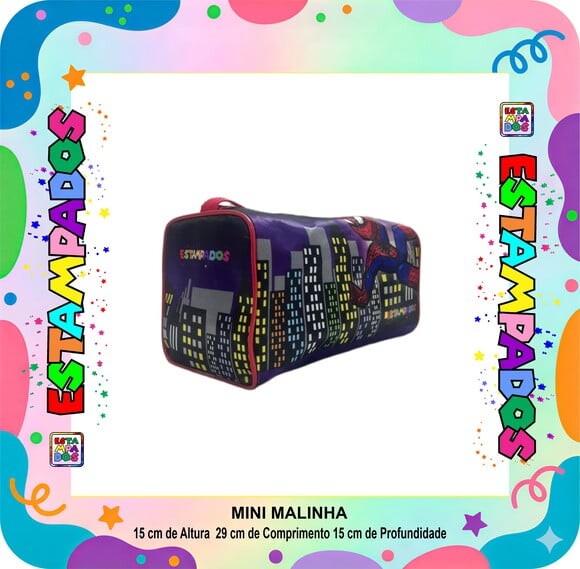 Mini Malinha 10 Unid - Homem Aranha