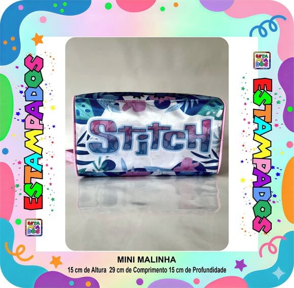 Mini Malinha 100 Unid - Stitch