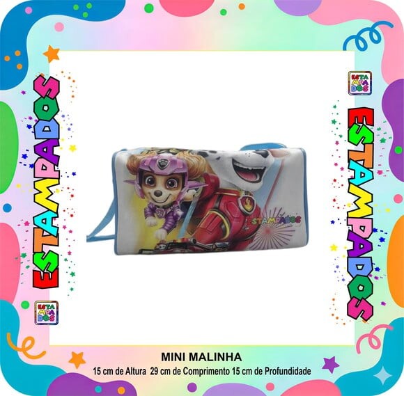 Mini Malinha 20 Unid - Patrulha Canina