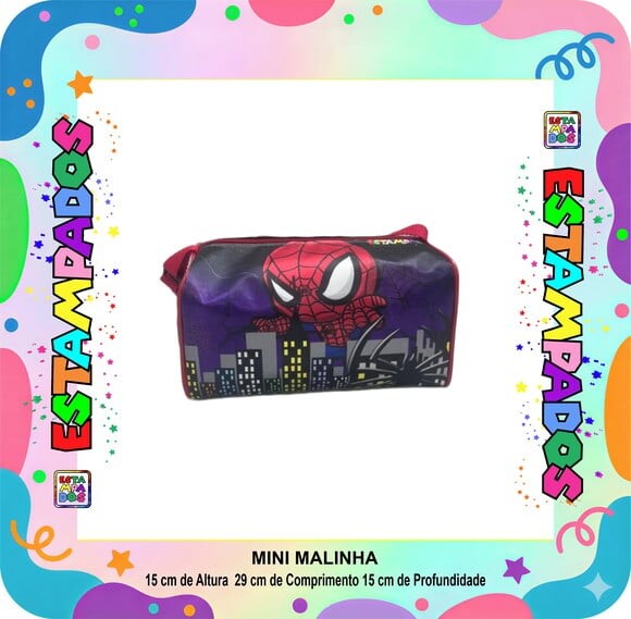 Mini Malinha 50 Unid - Homem Aranha