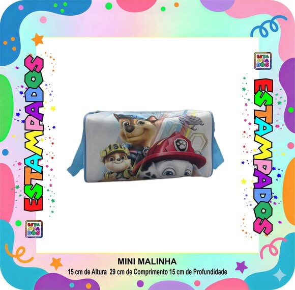 Mini Malinha 50 Unid - Patrulha Canina