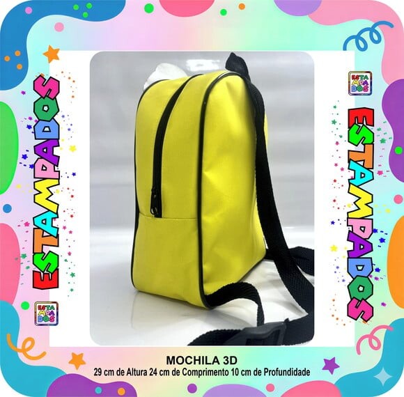 Mochila Cascão Toy-toy 3d