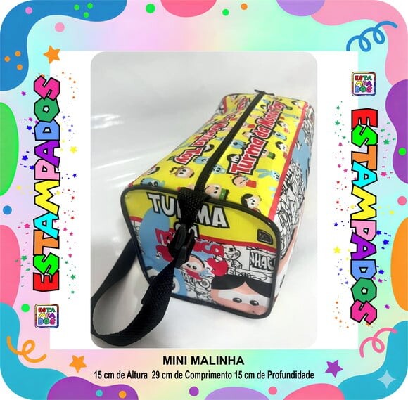 Mini Malinha 50 Unid - Turma da Monica