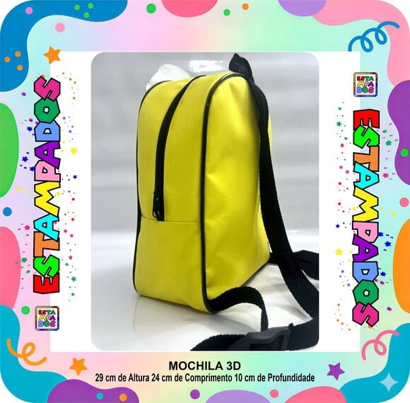 Mochila Cascão Toy-toy 3d