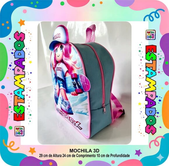 Mochila Roblox 3d