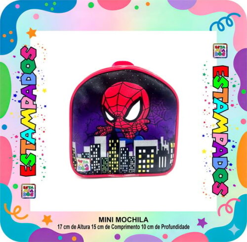 Homem Aranha Baby Mini Mochila Tam: P