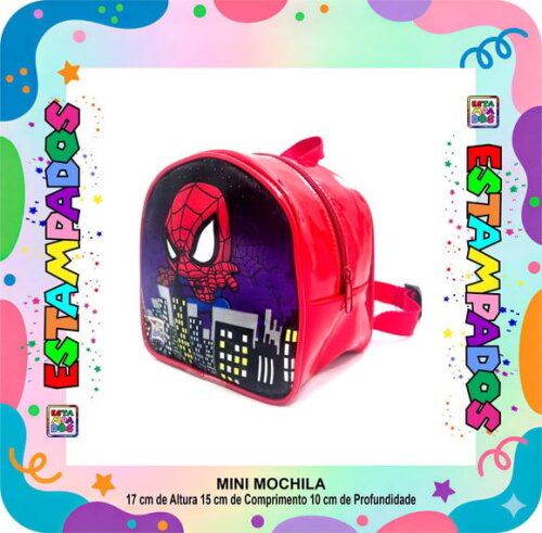 Homem Aranha Baby Mini Mochila Tam: P