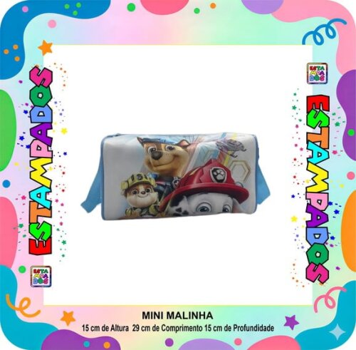 Mini Malinha 10 Unid - Patrulha Canina