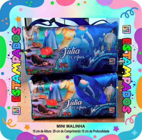 Mini Malinha 100 Unid - Cinderela