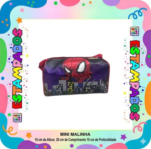 Mini Malinha 100 Unid - Homem Aranha