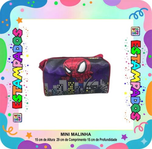Mini Malinha 50 Unid - Homem Aranha