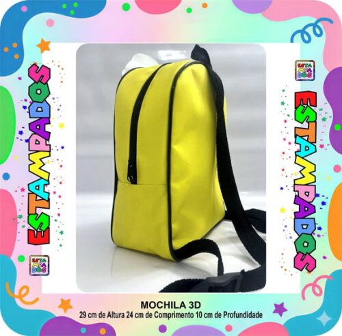 Mochila Cascão Toy-toy 3d