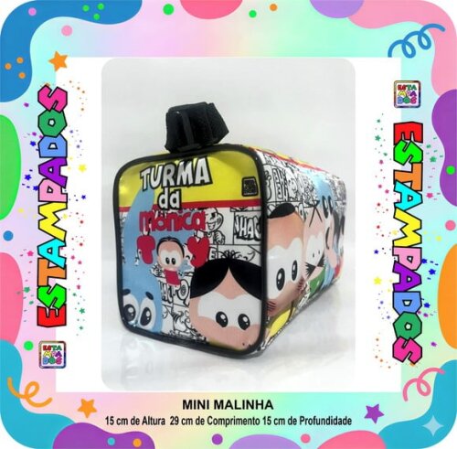 Mini Malinha 50 Unid - Turma da Monica