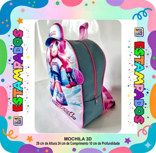 Mochila Roblox 3d