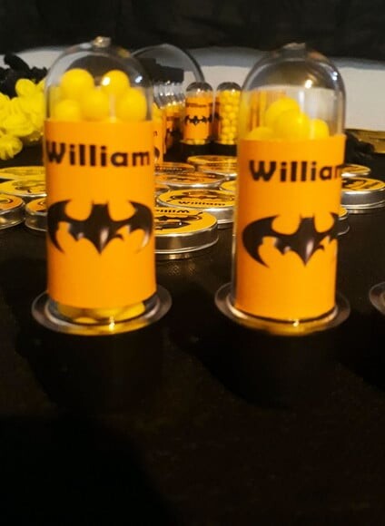 Tubete Personalizado - Tema Batman