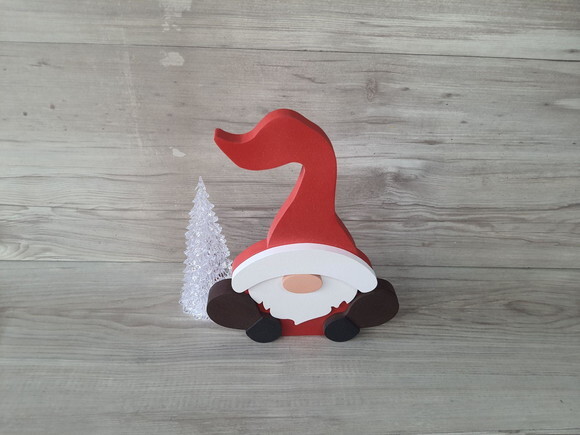 Ajudante do Papai Noel - Duende Natalino - Decoração em mdf