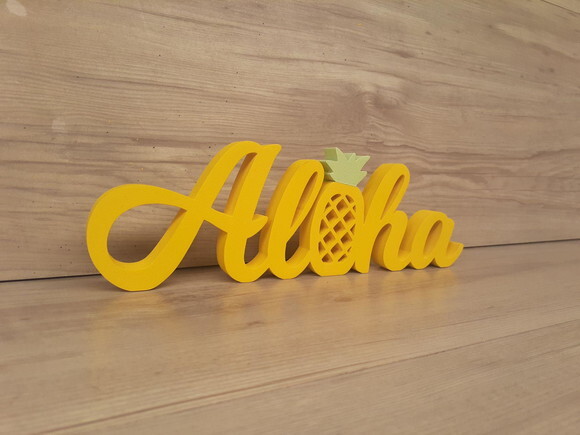 Aloha com Abacaxi