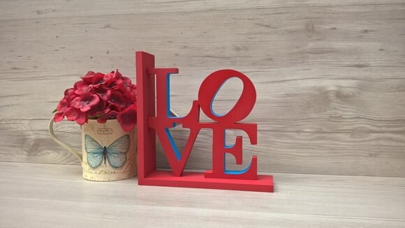 Aparador de Livros Love NY duas cores