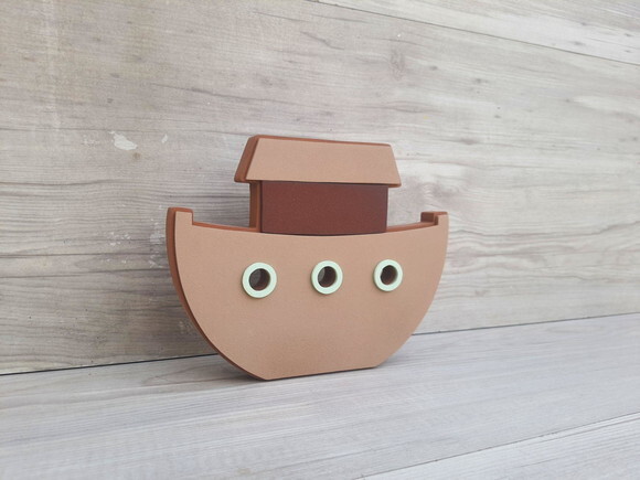 Arca de Noé - Peça de Mesa em mdf - 15 cm