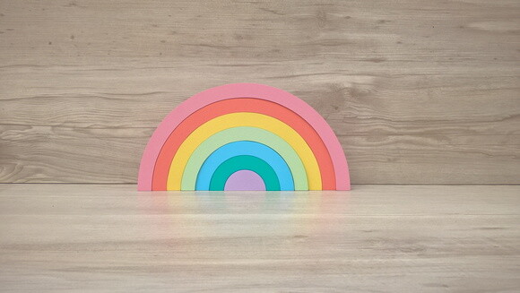 Arco Íris de mesa - decoração infantil Festa Arco Íris