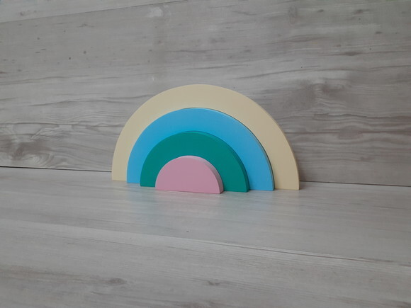 Arco Íris de mesa em mdf - 4 cores