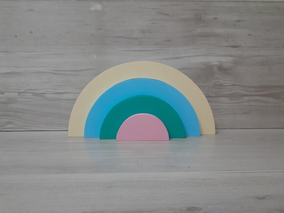 Arco Íris de mesa em mdf - 4 cores