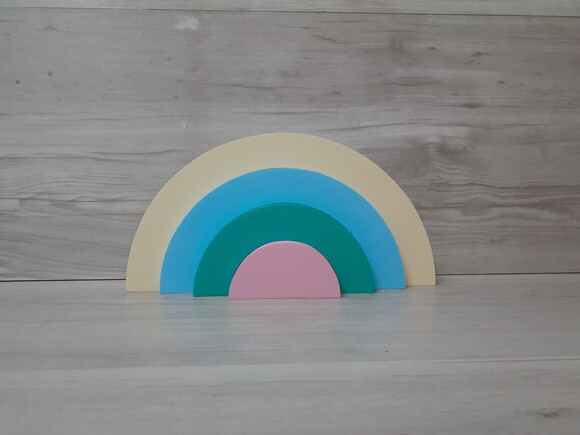 Arco Íris de mesa em mdf - 4 cores