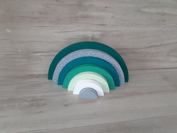 Arco Íris de Mesa em mdf - Cores Personalizadas